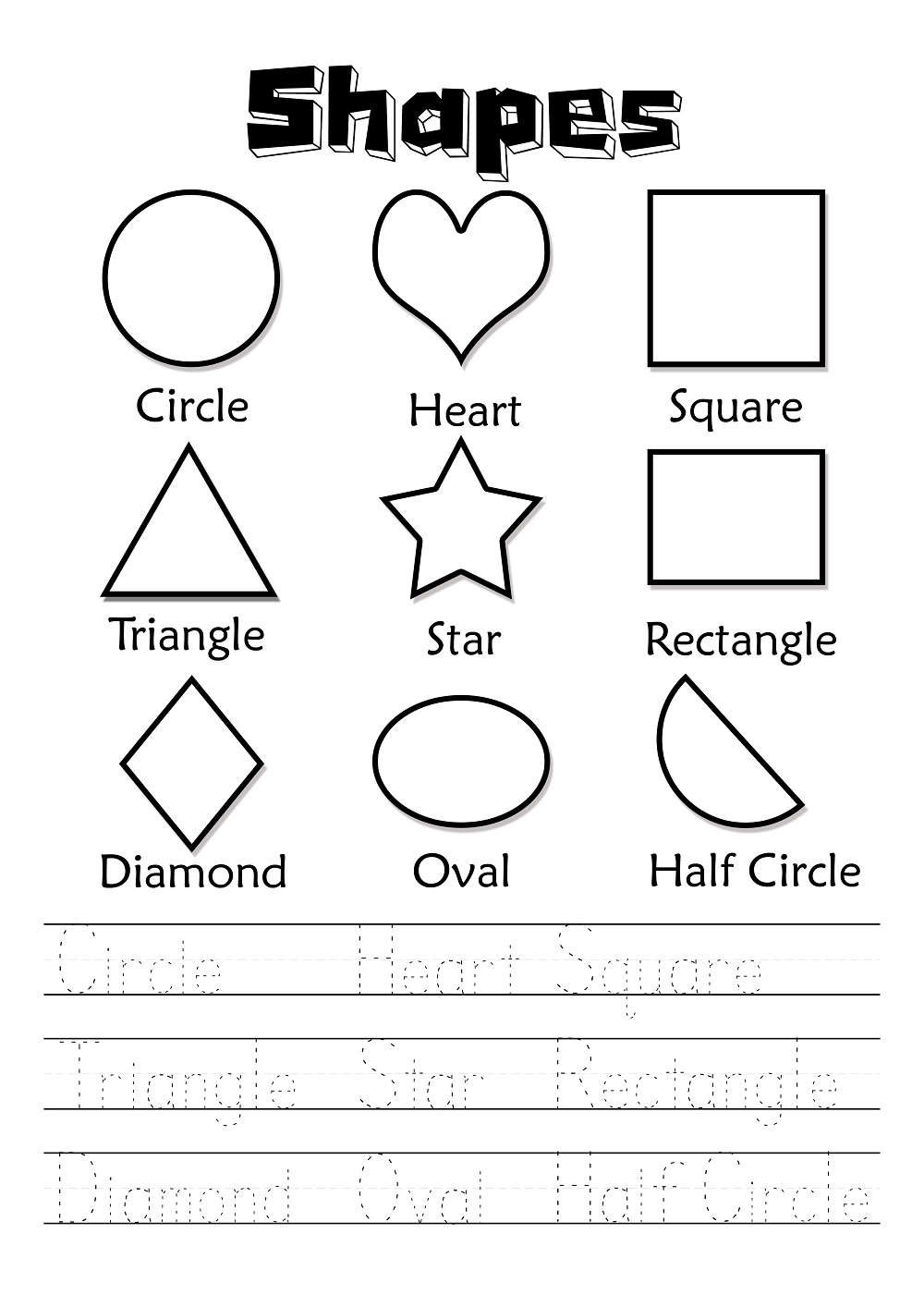 30 Fun Learning Worksheets For Kindergarten