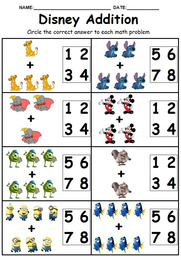 30 Fun Learning Worksheets For Kindergarten