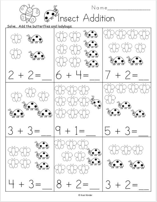 30 Fun Worksheets For Kindergarten Math