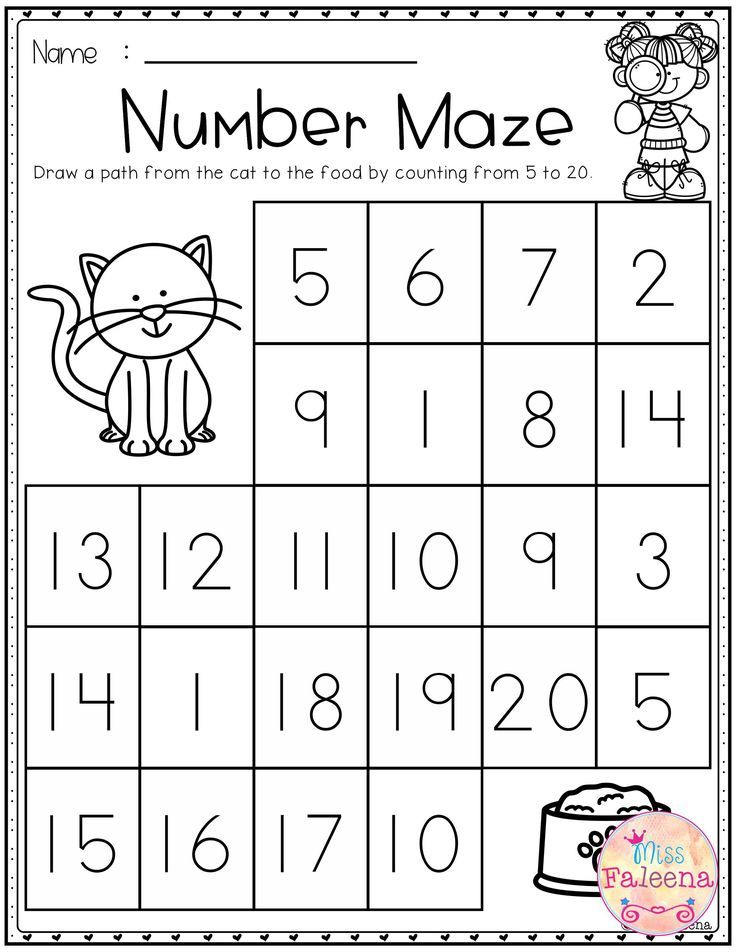 30 Fun Worksheets For Kindergarten Math