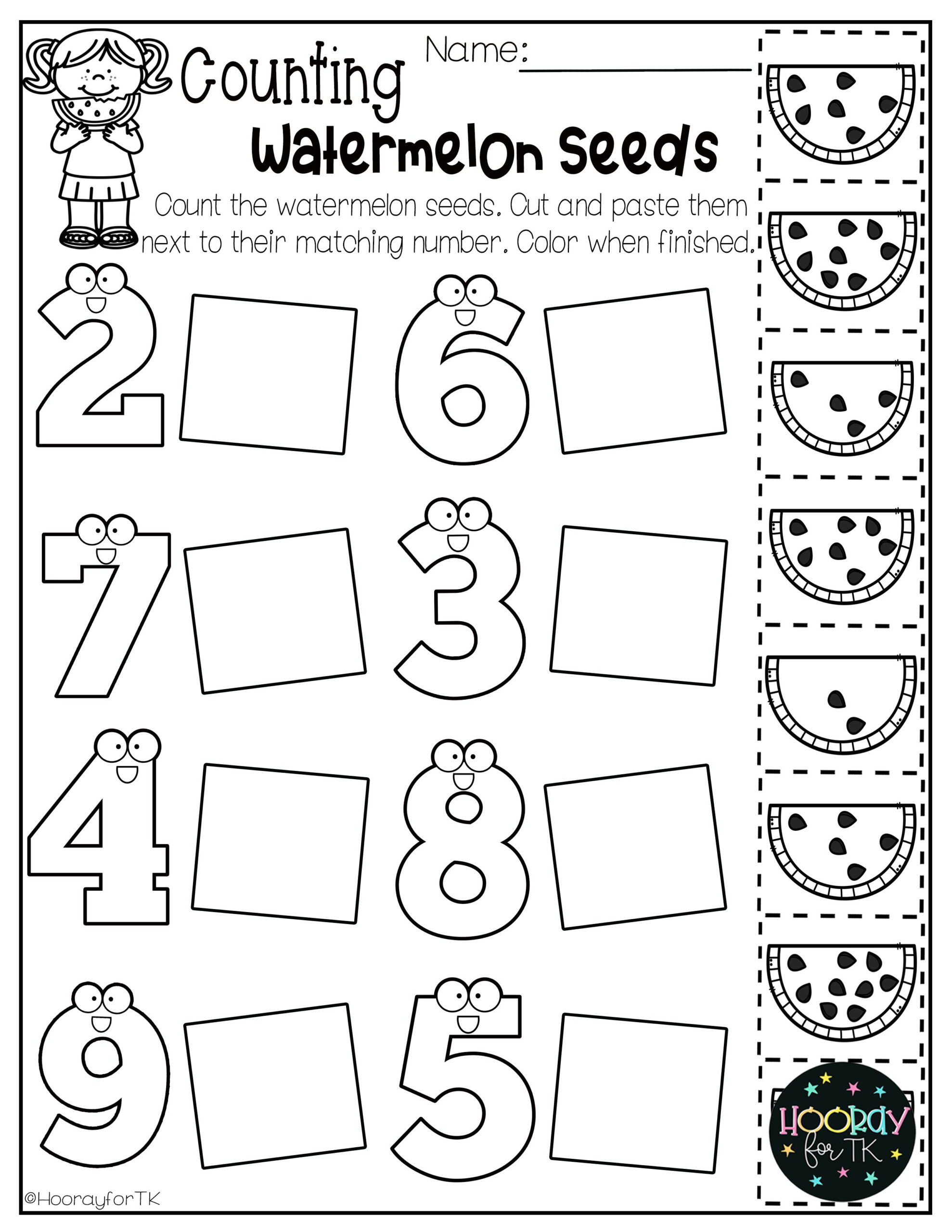 30 Fun Worksheets For Kindergarten Math