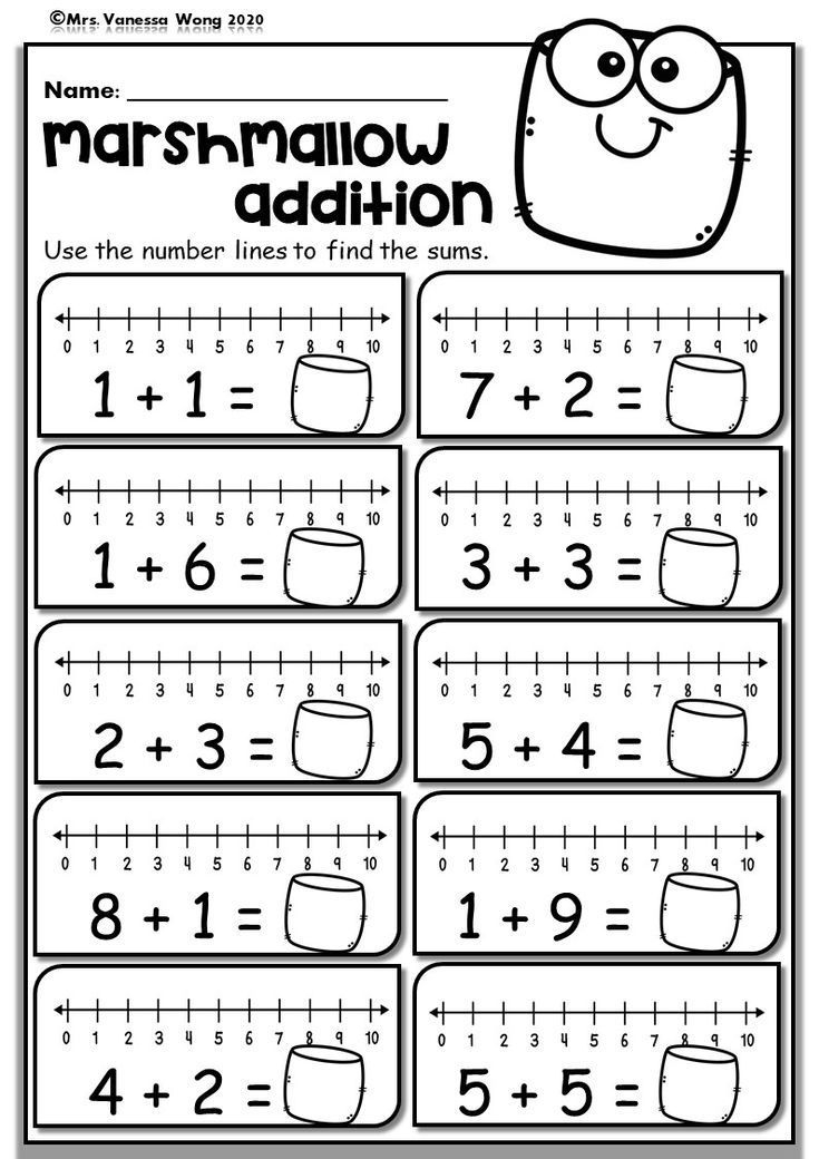 30 Fun Worksheets For Kindergarten Math