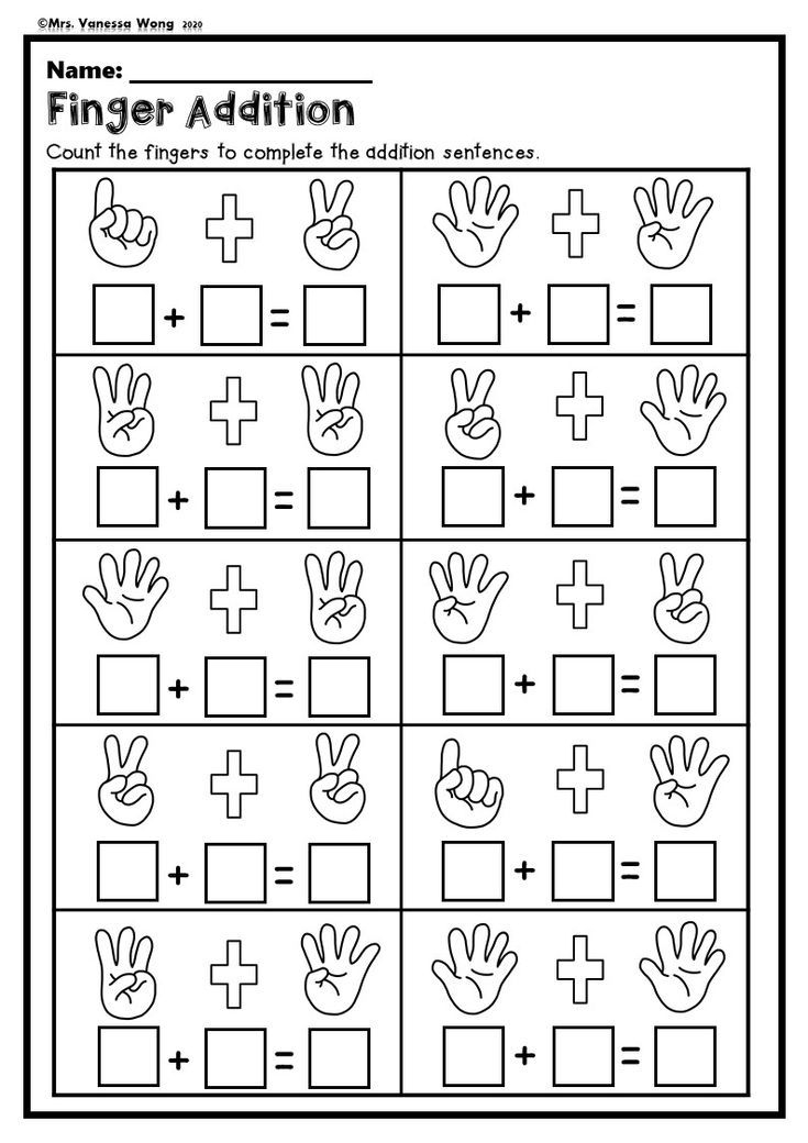 30 Fun Worksheets For Kindergarten Math