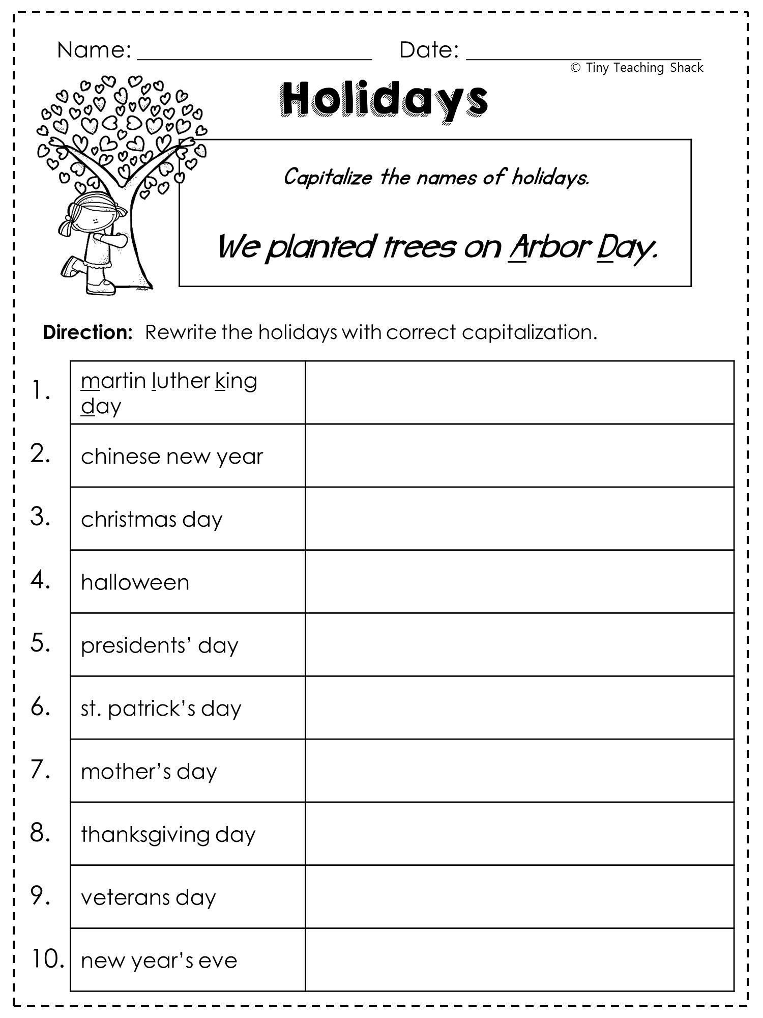 30 Language Arts Worksheets For Kindergarten