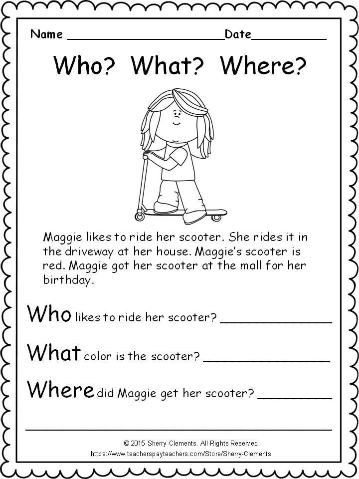 30 Language Arts Worksheets For Kindergarten