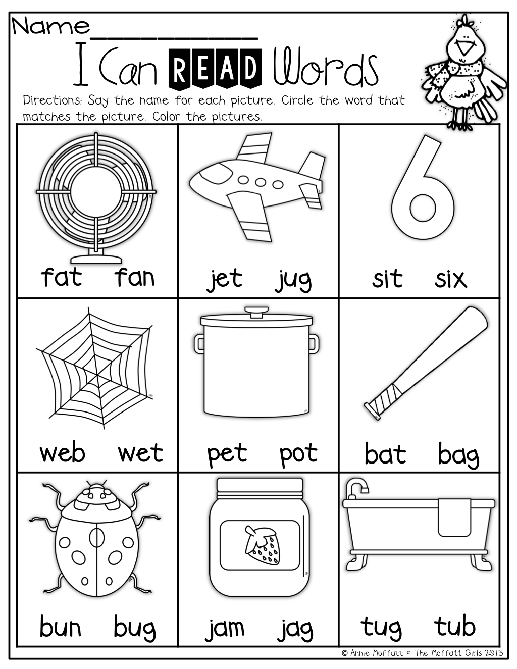 30 Language Arts Worksheets For Kindergarten