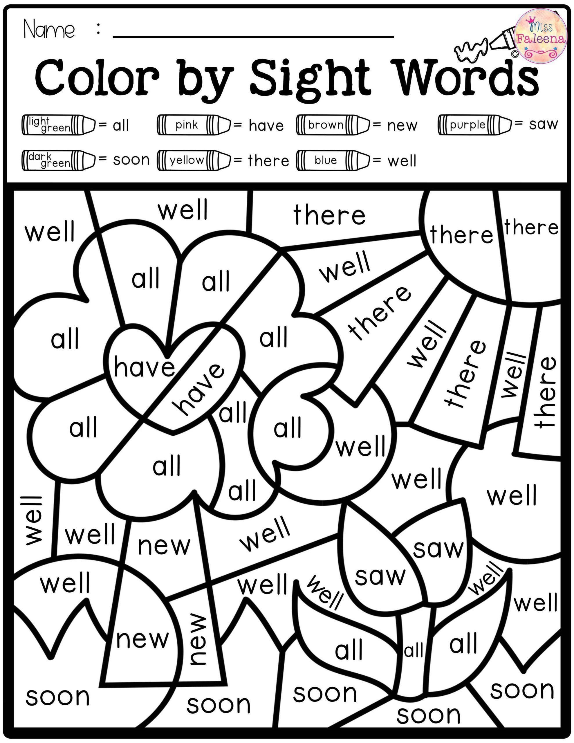 30 Language Arts Worksheets For Kindergarten