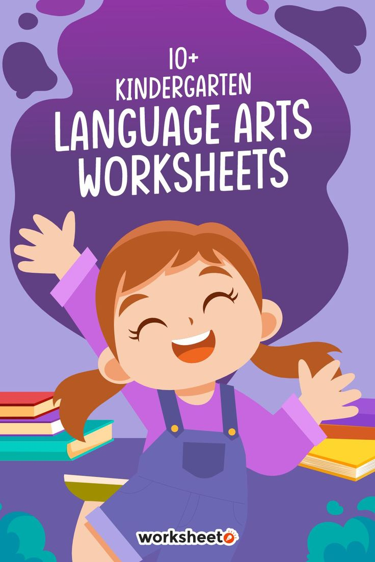 30 Language Arts Worksheets For Kindergarten