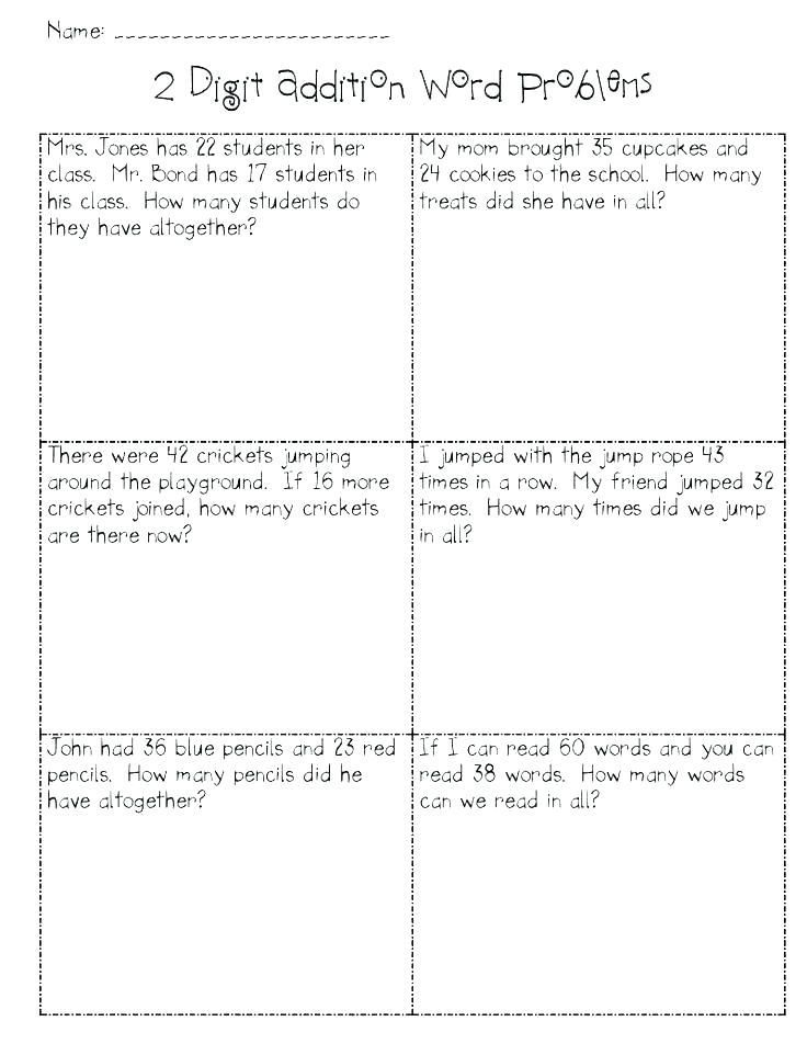 30 Math Grade 3 Worksheets Word Problems