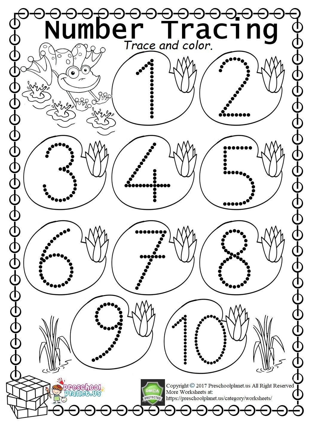 30 Numbers 1-15 Worksheets Kindergarten Printable