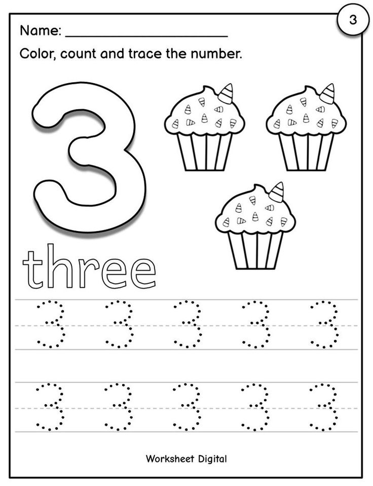 30 Numbers 1 To 10 Worksheets Preschool Math