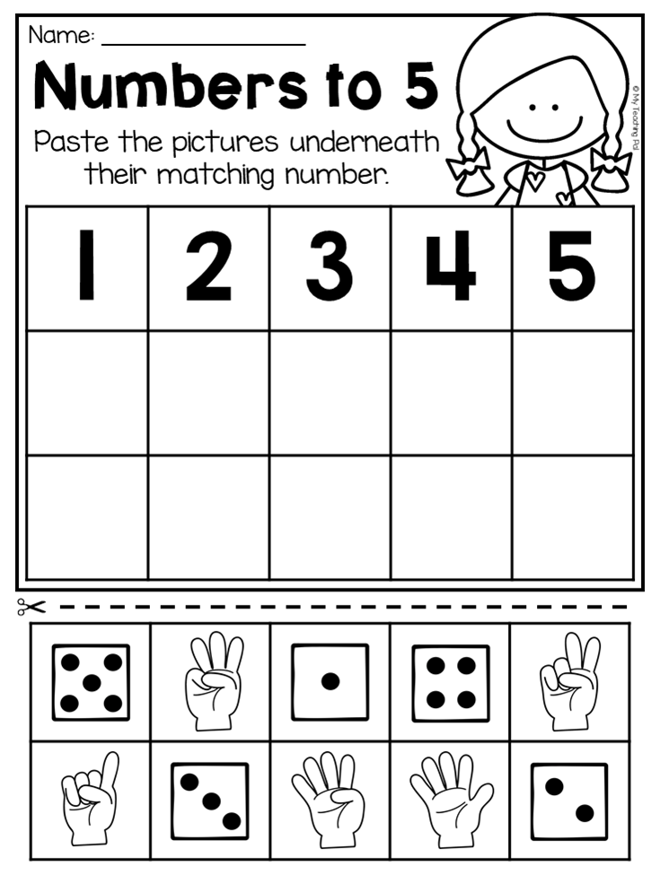 30 Numbers 1 To 10 Worksheets Preschool Math