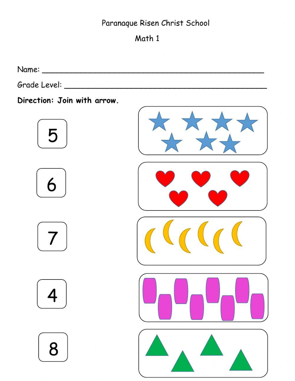 30 Numbers 1 To 10 Worksheets Preschool Math