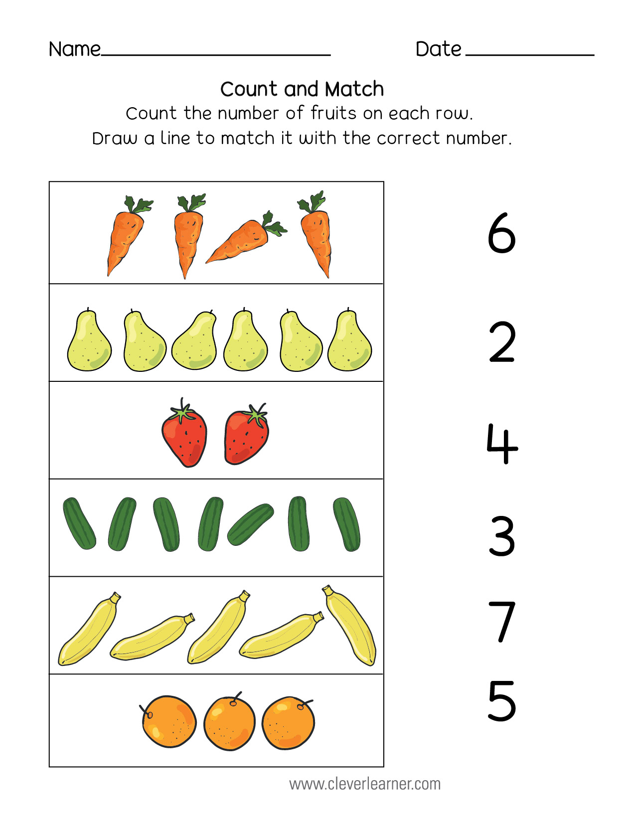 30 Numbers 1 To 10 Worksheets Preschool Math