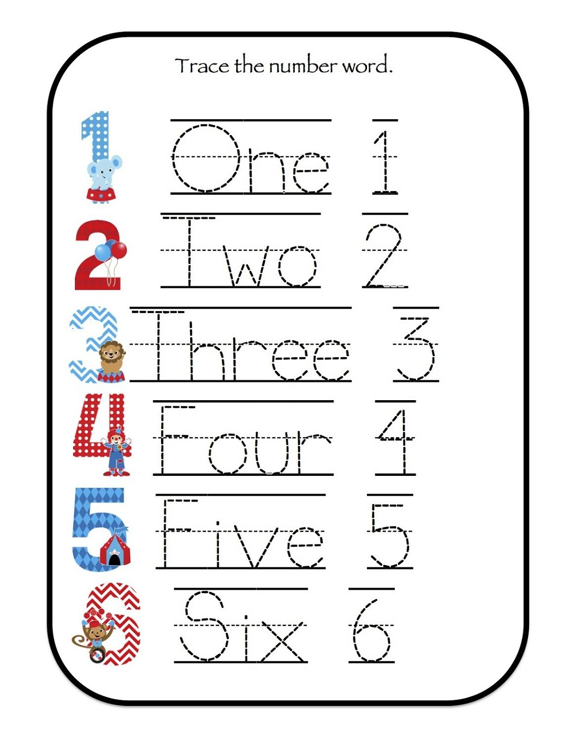 30 Numbers 1 To 10 Worksheets Preschool Math