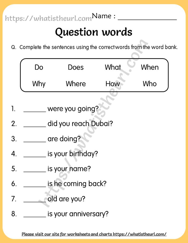 30 Question Mark Worksheets For Kindergarten