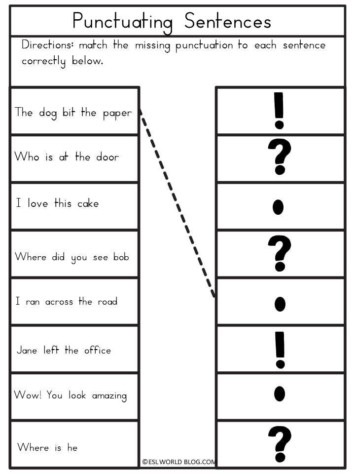 30 Question Mark Worksheets For Kindergarten