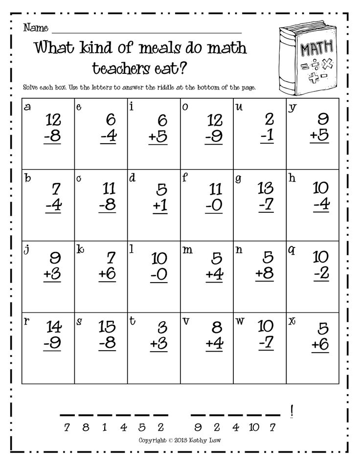 21 1St Grade Worksheets Math