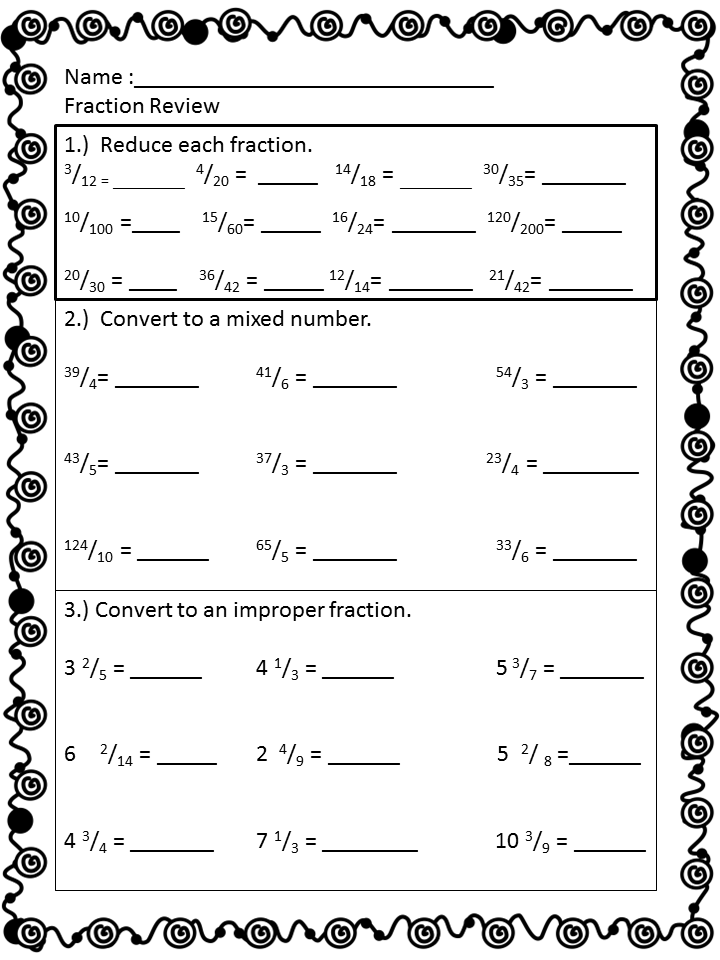 21 4Th And 5Th Grade Math Worksheets