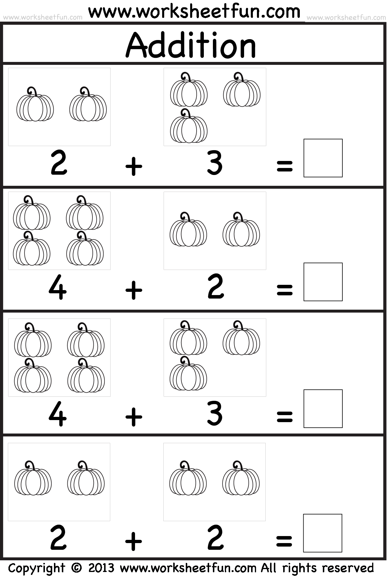 21 Addition 20 Worksheets Kindergarten