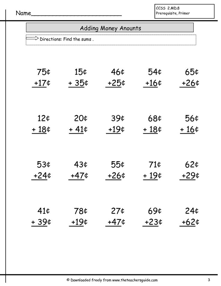 21 Addition Worksheets For 4Th Grade