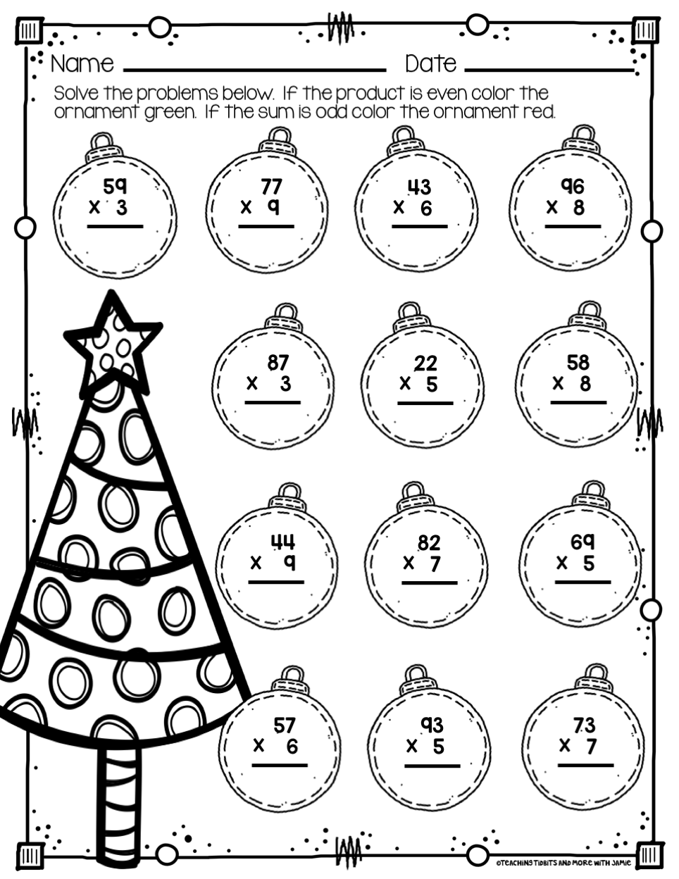 21 Division And Multiplication Worksheets 3Rd Grade