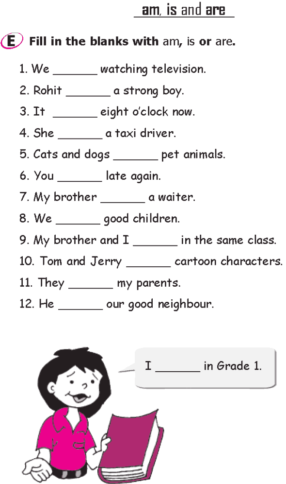 21 English Worksheets For Grade 1 Vocab