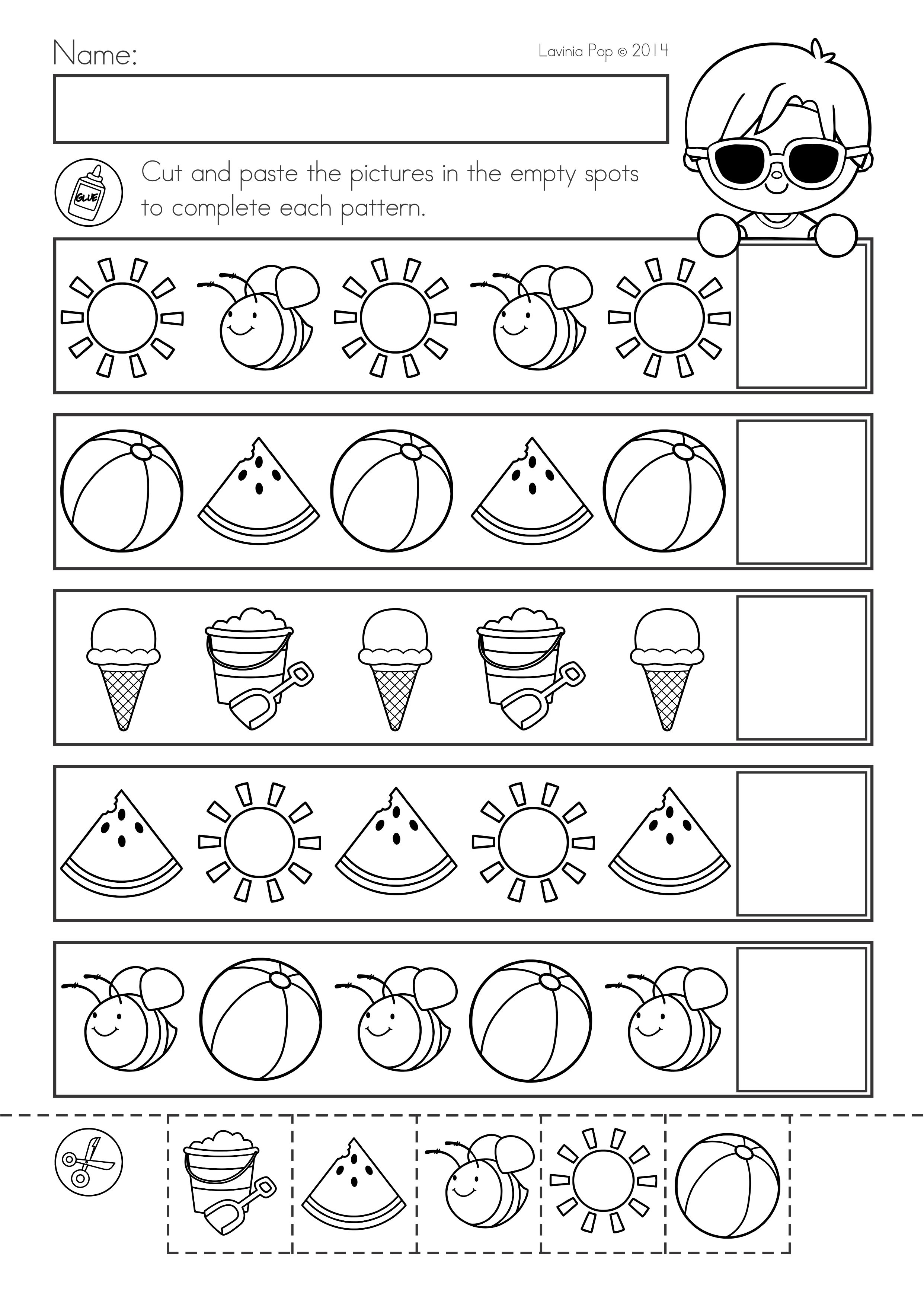 21 Fun Learning Worksheets For Kindergarten