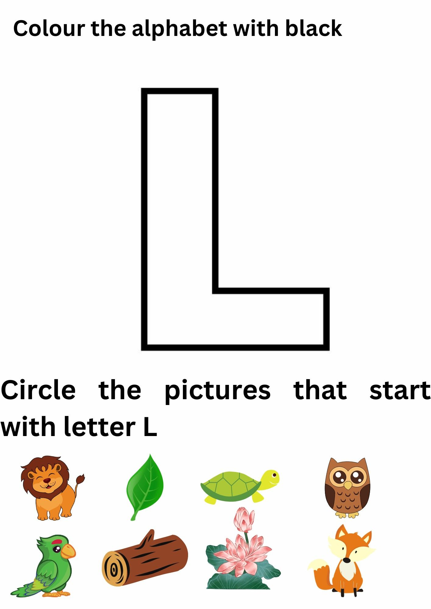 21 Fun Learning Worksheets For Kindergarten