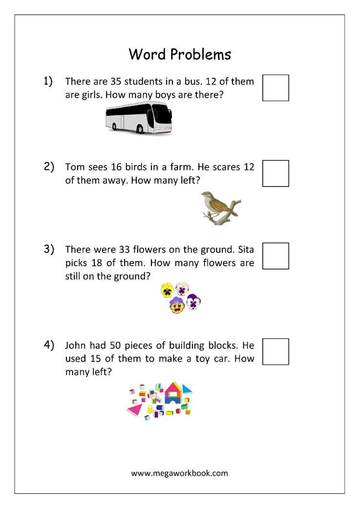 21 Math Grade 3 Worksheets Word Problems