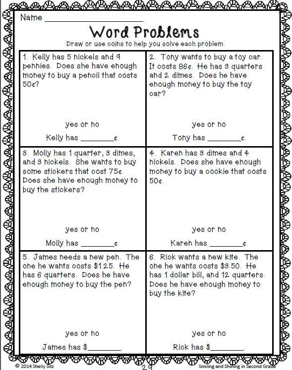 21 Math Grade 3 Worksheets Word Problems