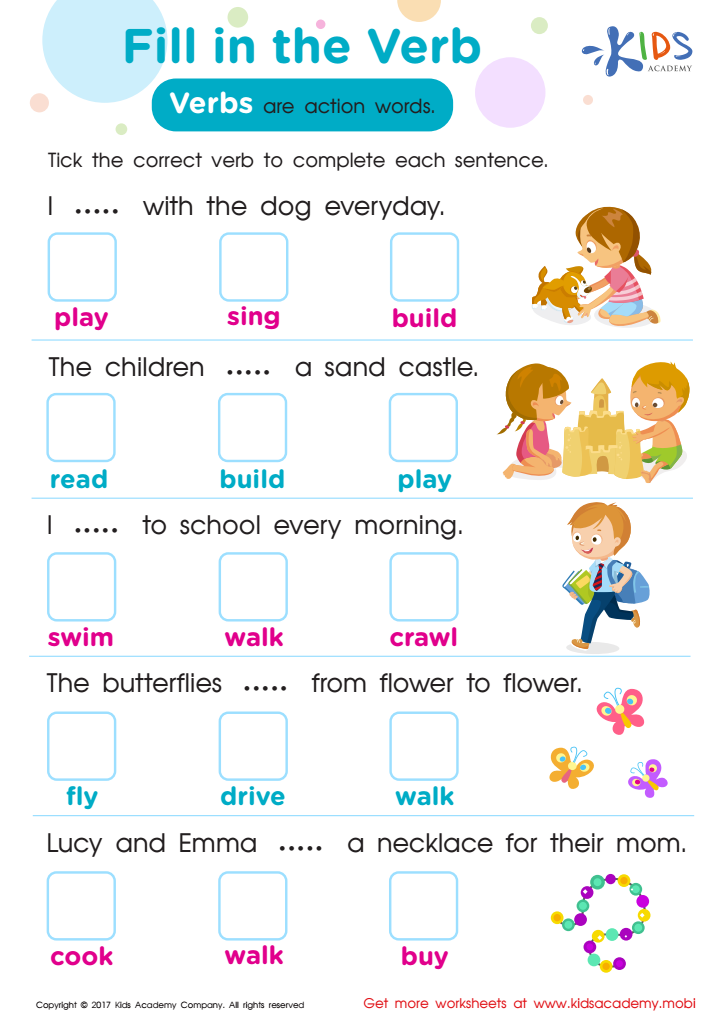 21 Verb To Be Worksheets Activities Kindergarten